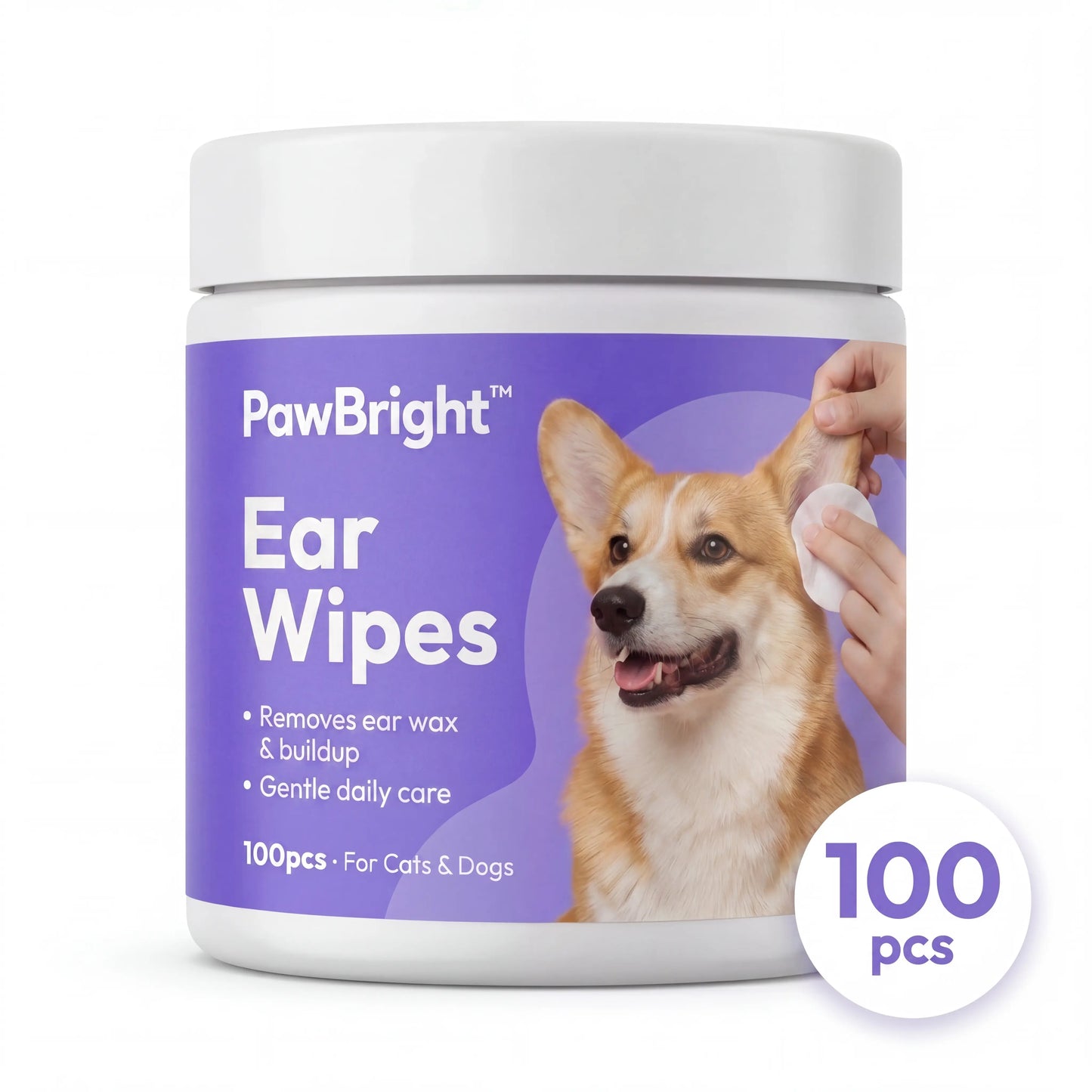 PawBright™ Ear Wipes