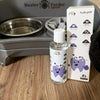 PawBright Dental Plus bottle and packaging with a waterbowl in the background.