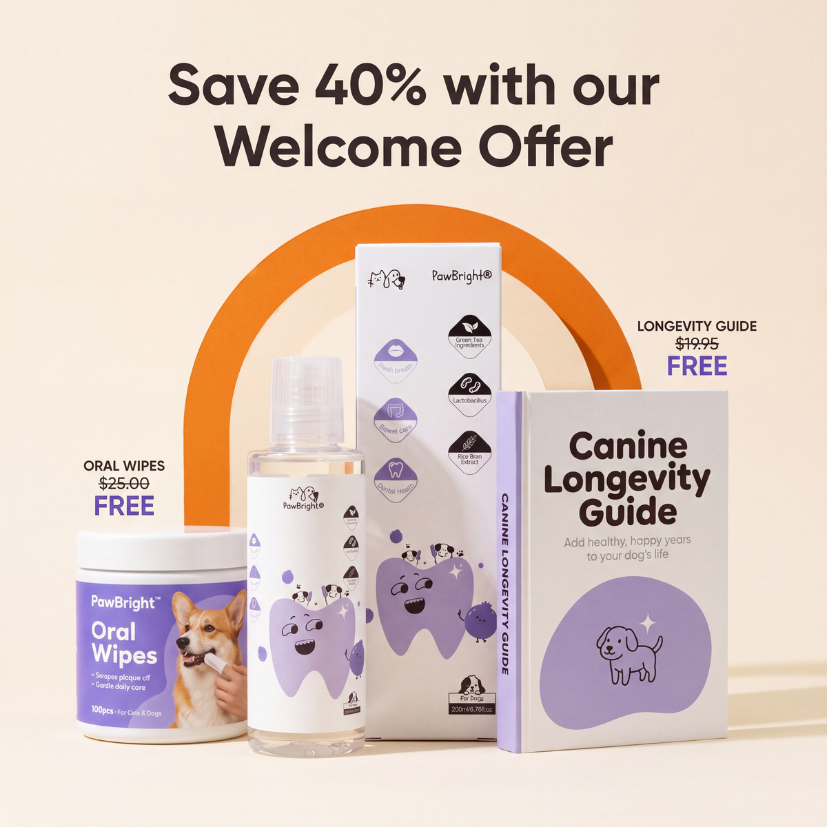 PawBright™ Dental+ Health Bundle